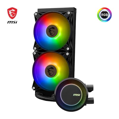 MSI MAG CORELIQUID E240 AIO CPU Liquid Cooler 240mm image
