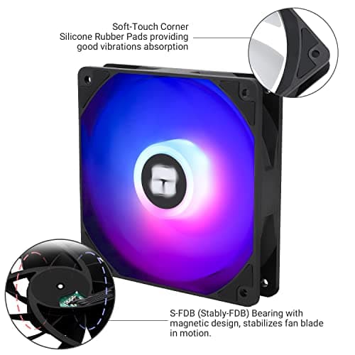 Thermalright TL-C12C-S 120mm Black PWM ARGB image