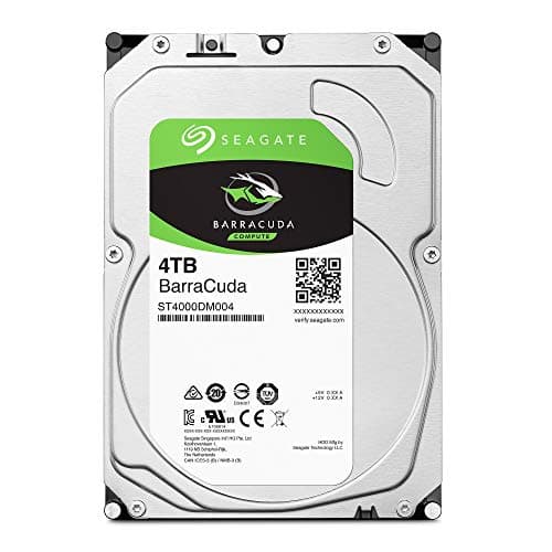 Seagate Barracuda Compute 4TB 3.5" HDD 5400RPM SATA 6.0 Gb/s image