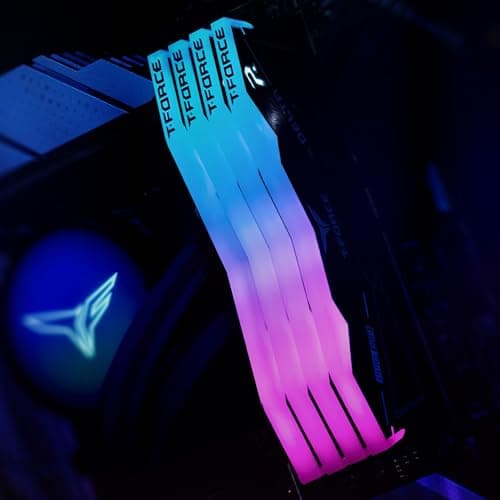 TEAMGROUP T-Force Delta RGB Black DDR5-6000 CL38 64GB (2x32GB) image