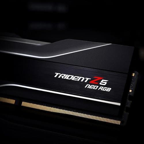 G.Skill Trident Z5 Neo RGB Black DDR5-8000 CL38 32GB (2x16GB) image