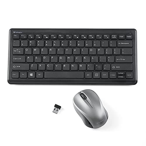 Verbatim 70739 Wireless Mini Keyboard With Laser Mouse image
