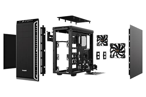 be quiet! Pure Base 600 ATX Mid Tower Black / Silver image