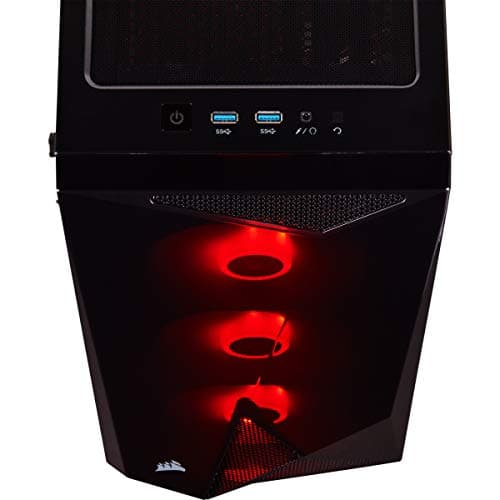 Corsair Carbide Series SPEC-05 CC-9011138-WW Black Steel, Plastic, Acrylic Window Side Panel ATX Mid Tower Gaming Case image