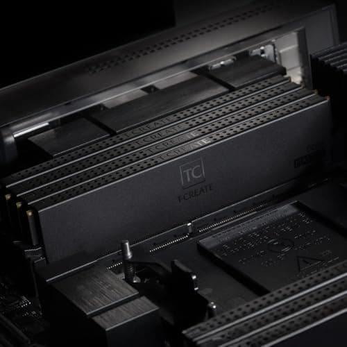 TEAMGROUP T-Create Master Black Registered DDR5-6400 CL32 64GB (4x16GB) image