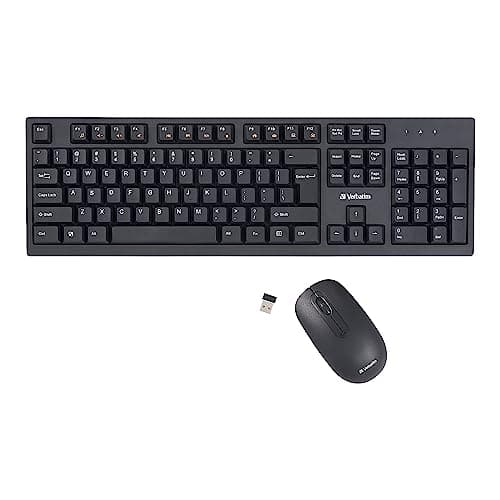 Verbatim 70724 Wireless Slim Keyboard With Laser Mouse main image