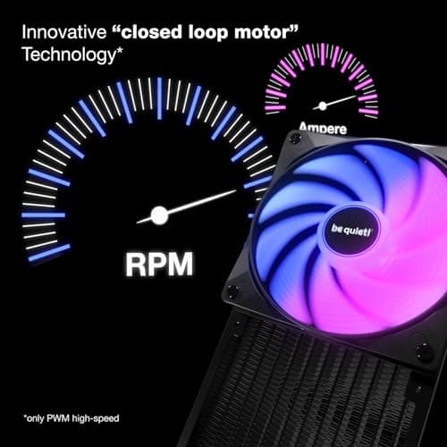 be quiet! Light Wings LX 120mm White PWM Addressable RGB 3-Pack image