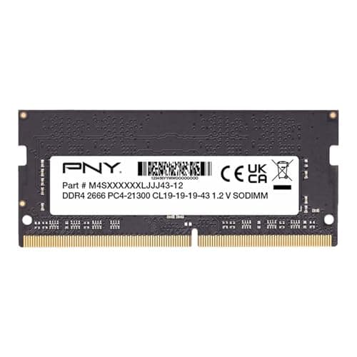 PNY Performance Black SODIMM DDR4-2666 CL19 16GB (1x16GB) image