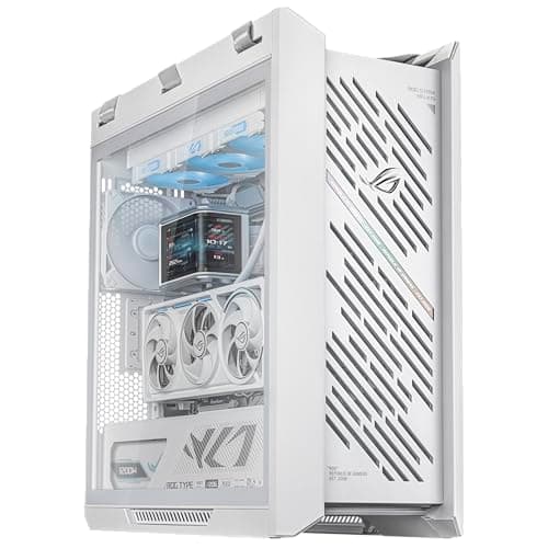 ASUS ROG Strix Helios II White Edition EATX mid-Tower Gaming PC case image