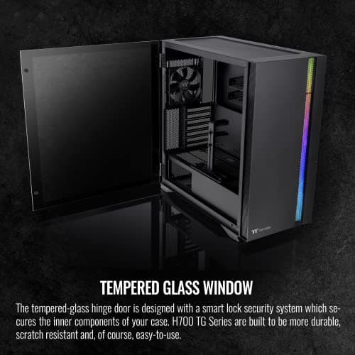 Thermaltake H700 ATX Mid Tower Tempered Glass image