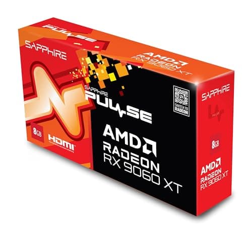 Sapphire PULSE Radeon RX 9060 XT 8GB GDDR6 Black image