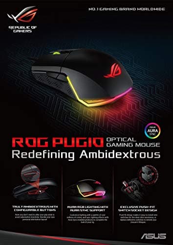 Asus ROG Pugio Optical Wired Gaming Mouse image