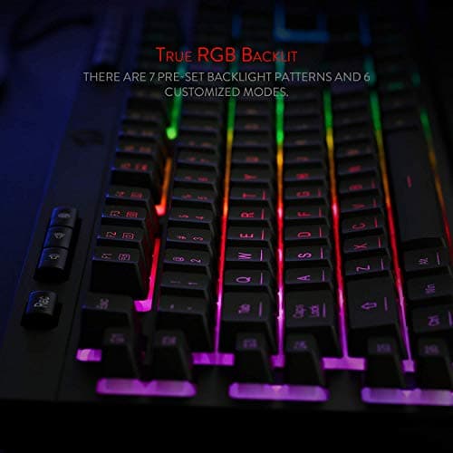 Redragon K512 SHIVA RGB Wired Gaming Keyboard image