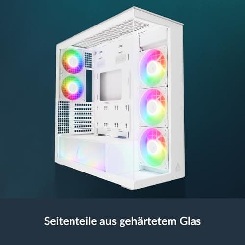 ARCTIC Xtender VG ATX Mid Tower White Tempered Glass image