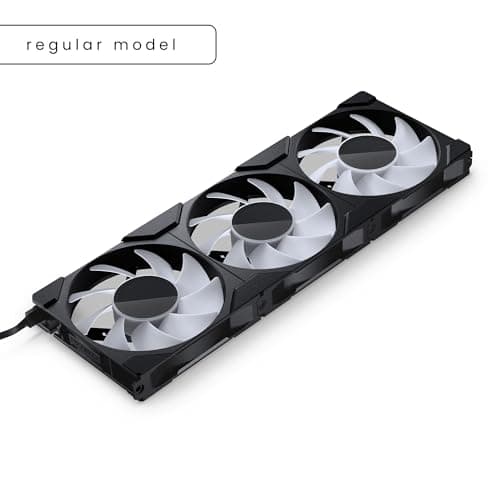 Phanteks M25G2-120 120mm Black D-RGB PWM 72.72 CFM 3-Pack image