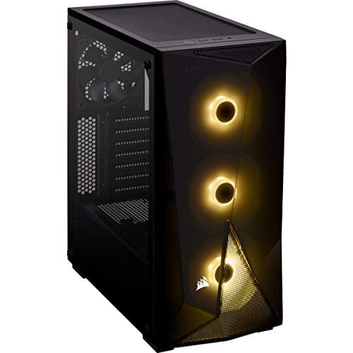 Corsair Carbide Series SPEC-05 CC-9011138-WW Black Steel, Plastic, Acrylic Window Side Panel ATX Mid Tower Gaming Case image
