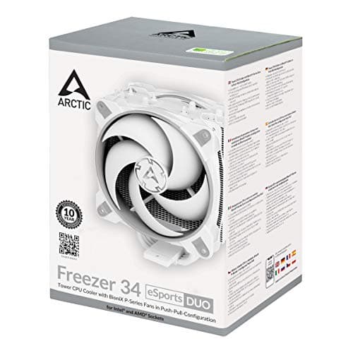 ARCTIC Freezer 34 eSports DUO Air 157mm White / Gray image