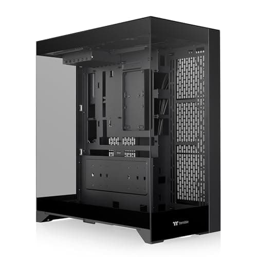 Thermaltake CTE E550 ATX Mid Tower Black with Tempered Glass Side Panel and USB 3.2 Gen 2 Type-C USB 3.2 Gen 1 Type-A image