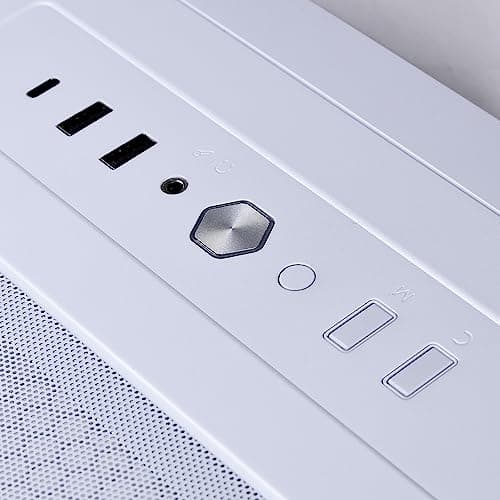 Lian Li Lancool II ATX Mid Tower White with Mesh C RGB and Tempered Glass image