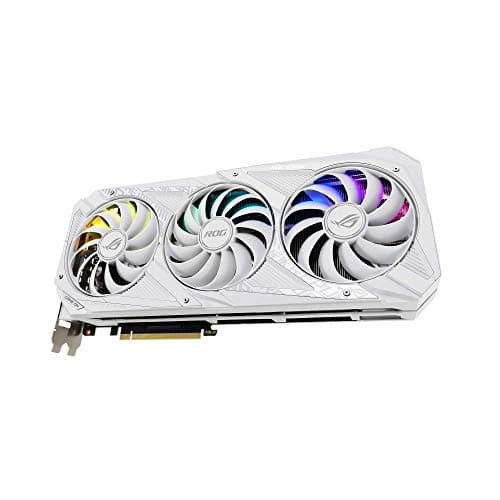 Asus ROG STRIX WHITE OC GeForce RTX 3080 10GB GDDR6X White image