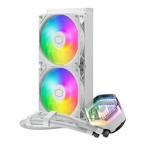 Cooler Master Masterliquid 240 Atmos Water 240mm White image