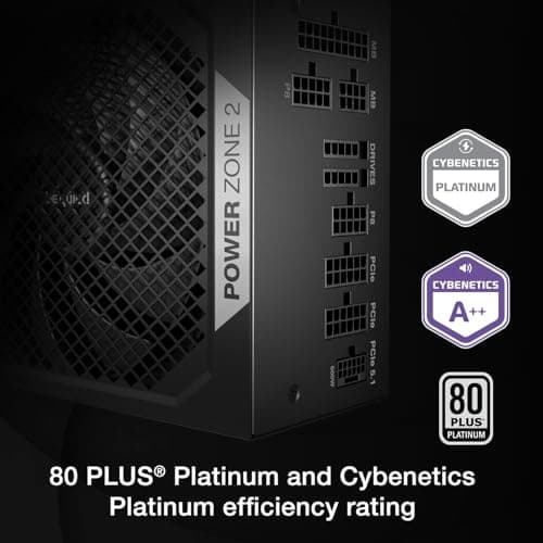 be quiet! Power Zone 2 750W 80+ Platinum Certified Fully Modular ATX image