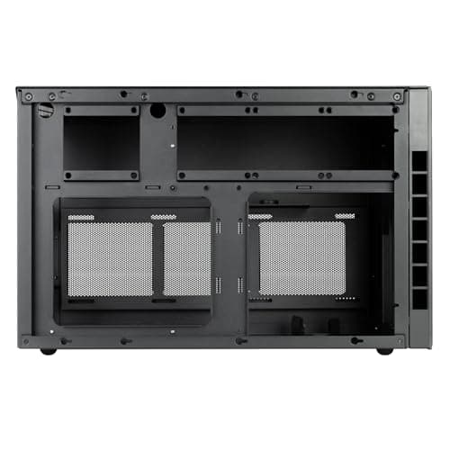 Silverstone SUGO 17 Micro ATX Desktop Black Mesh Side Panel, USB 3.2 Gen 2 Type-C, USB 3.2 Gen 1 Type-A image