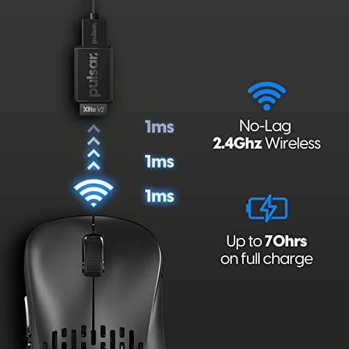 Pulsar Xlite V2 Optical Wireless Gaming Mouse image