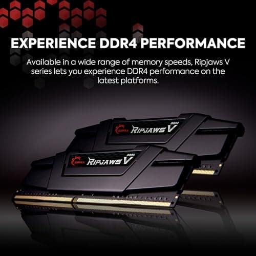 G.Skill Ripjaws V Black DDR4-3200 CL16 64GB (2x32GB) image