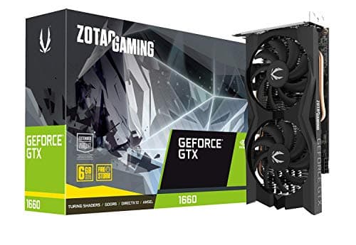Zotac GAMING Twin Fan GeForce GTX 1660 6GB GDDR5 Black main image