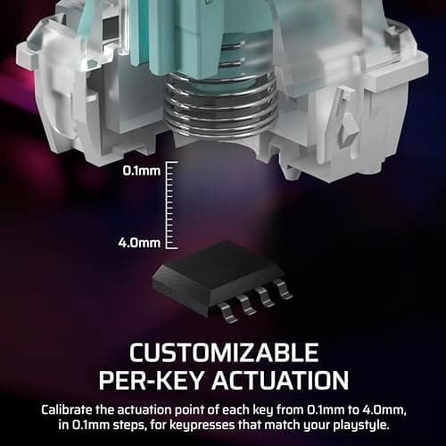 Corsair K70 PRO TKL ABS RGB Wired Gaming Keyboard image