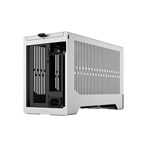 Fractal Design Terra Silver Mini-ITX Small Form Factor PC Case with PCIe 4.0 Riser image