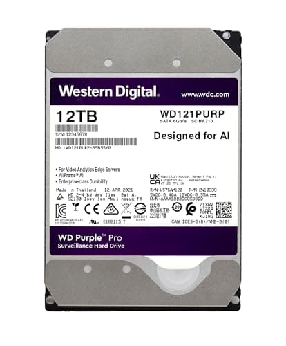 Western Digital Purple Pro 12TB HDD 3.5" SATA image