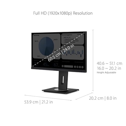 ViewSonic VG2448A 24" 1080p 0Hz IPS Monitor image