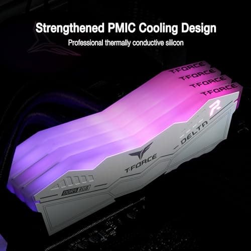 TEAMGROUP T-Force Delta RGB DDR5-6000 CL28 32GB (2x16GB) image