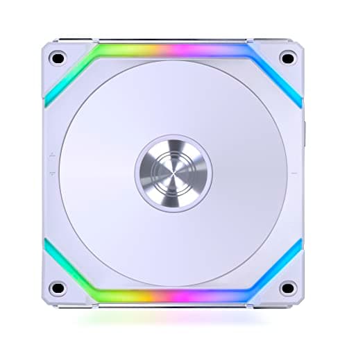 Lian Li UNI FAN SL V2 120mm White Addressable RGB PWM 64.5 CFM 5-Pack image