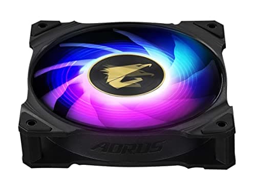Gigabyte AORUS 120 ARGB 120mm Black ARGB PWM 40.85 CFM image