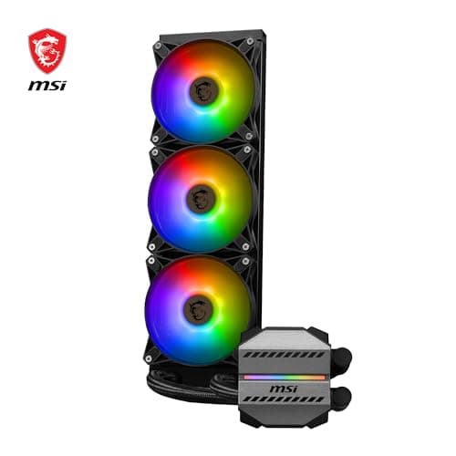 MSI MAG CORELIQUID Water 360mm 78.23 CFM Black image