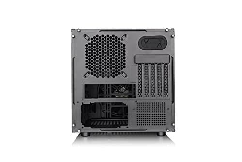 Thermaltake Core V21 Micro ATX Mini Tower Black with Acrylic Side Panel and USB 3.2 Gen 1 Type-A image