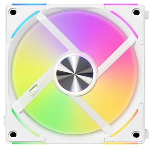 Lian Li UNI FAN AL140 V2 140mm White RGB PWM image