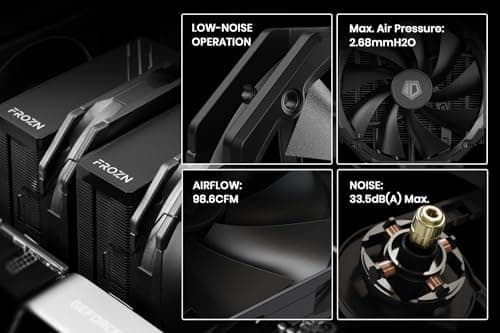 ID-COOLING FROZN A720 Air 163mm Black image