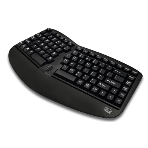 Adesso WKB-1150CB Wireless Ergonomic Keyboard image