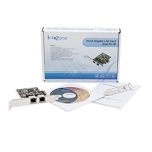 Syba SY-PEX24028 2 x Gigabit Ethernet PCIe x1 image