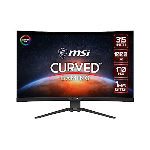 MSI MAG 325CQRF-QD 31.5" 1440p 170Hz VA Curved Monitor main image
