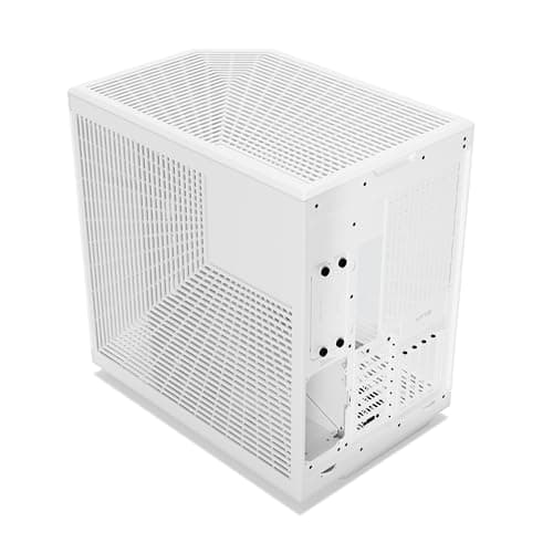 HYTE - Y70 Touch Infinite Dual Chamber ATX Mid Tower Modern Aesthetic Case with Integrated 2.5K IPS Touchscreen - Snow White image
