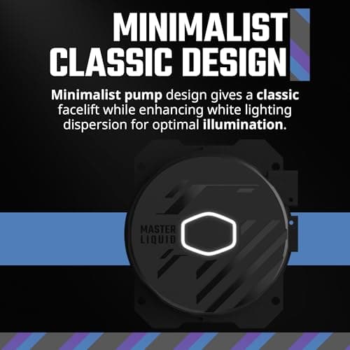 Cooler Master MasterLiquid 120L Core Water 120mm 71.93 CFM Black image