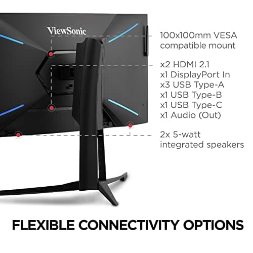 ViewSonic XG341C-2K 34" 3440x1440 200Hz Mini LED VA Curved Monitor image