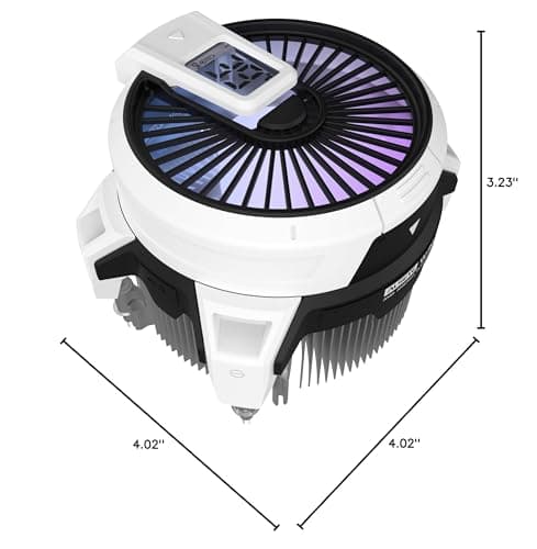 Inter-Tech ALSEYE W90 Air 55.65 CFM White / Black image