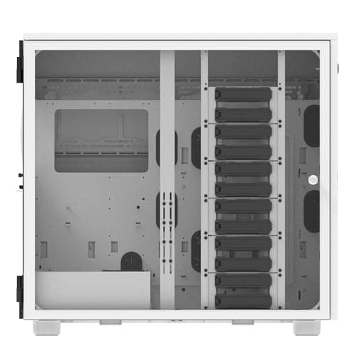 Thermaltake AX700 ATX Full Tower White with Tempered Glass Side Panel and USB 3.2 Gen 2 Type-C, USB 3.2 Gen 1 Type-A image