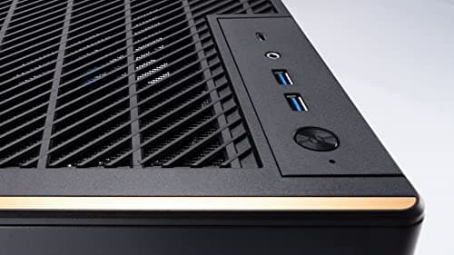 In Win A5 ATX Mid Tower Black Tempered Glass Side Panel, USB 3.2 Gen 2x2 Type-C, USB 3.2 Gen 1 Type-A image